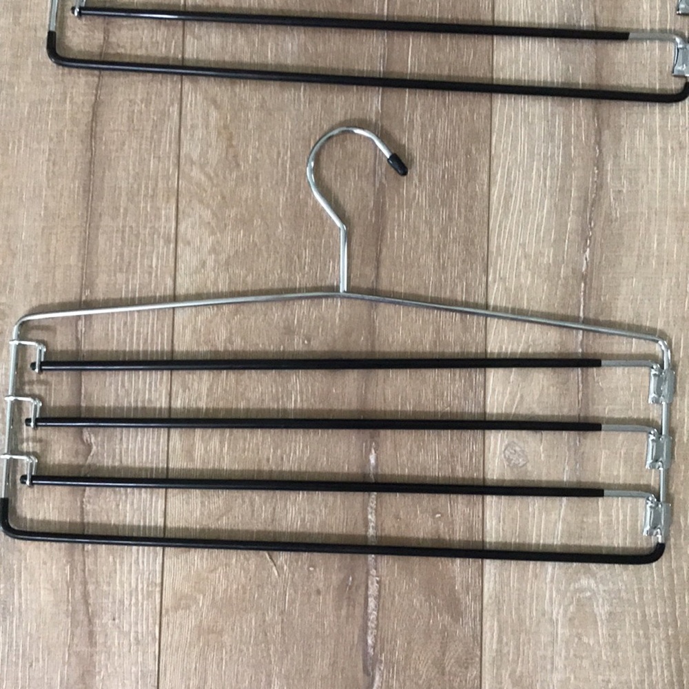 Metal Pants Hanger, multilevel hanger for closet